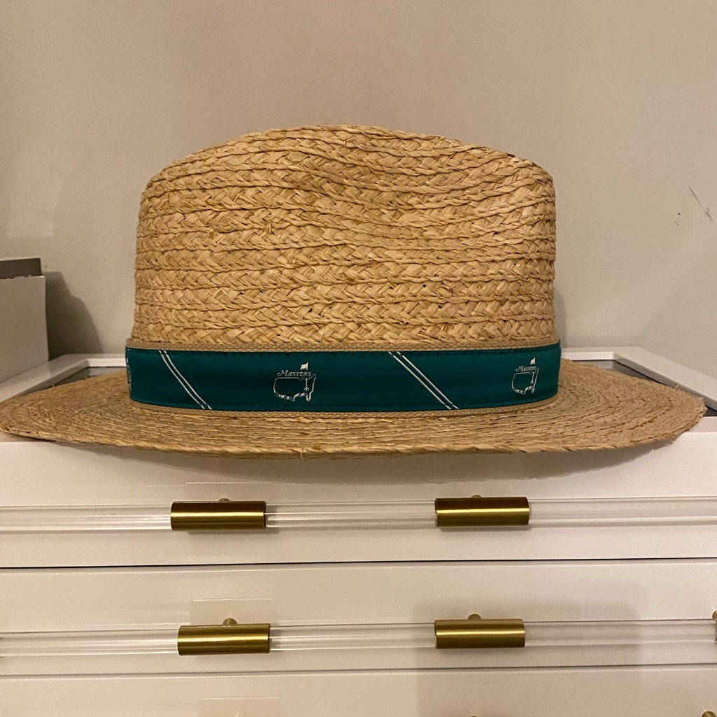 2023 Masters Golf Tournament Straw Hat